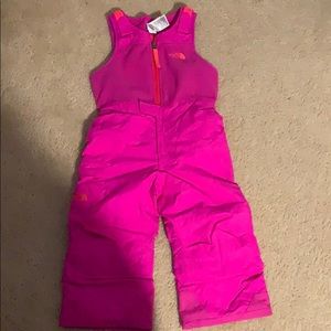 North face snowsuit